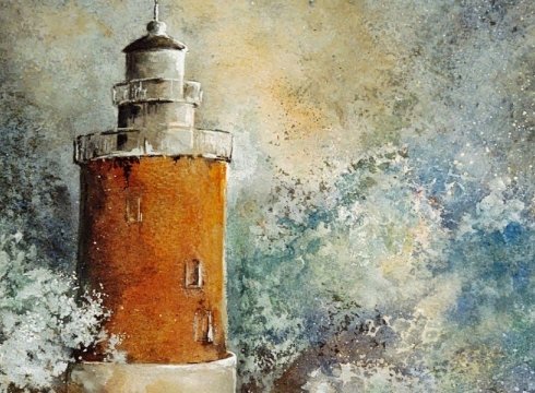 Coast to Coast Through All Season: Watercolors by Joan Judge