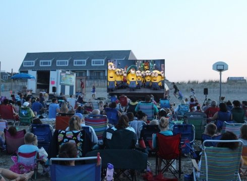 Dewey Beach Movies on the Beach