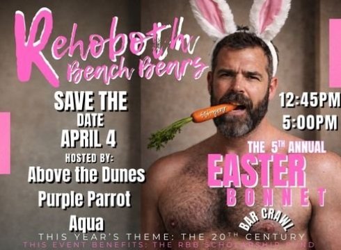 Easter Bonnet Bar Crawl