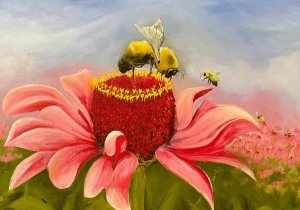 Garden Visitors Art Exhibit