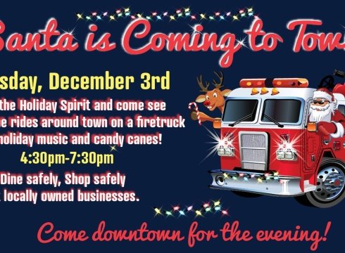 Santa is Coming to Rehoboth!