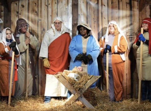 Live Nativity on the Circle