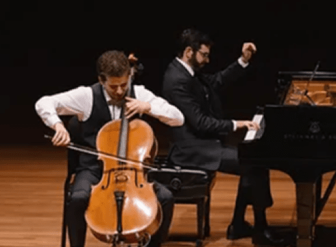 Coastal Concerts presents "Wild Card" Concert Canellakis-Brown Duo Cello and Piano