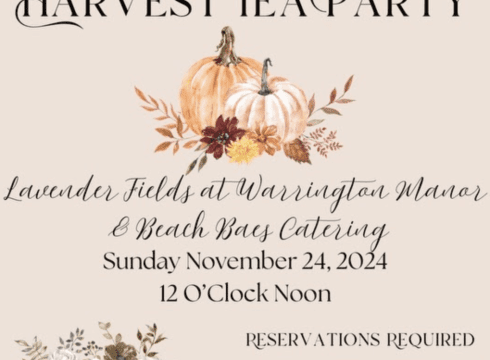 harvest tea party